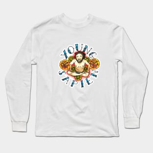 Young Sapien. last podcast traditional tattoo flash Long Sleeve T-Shirt